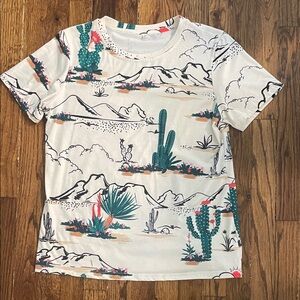 Scenic Desert Print Women's Tee